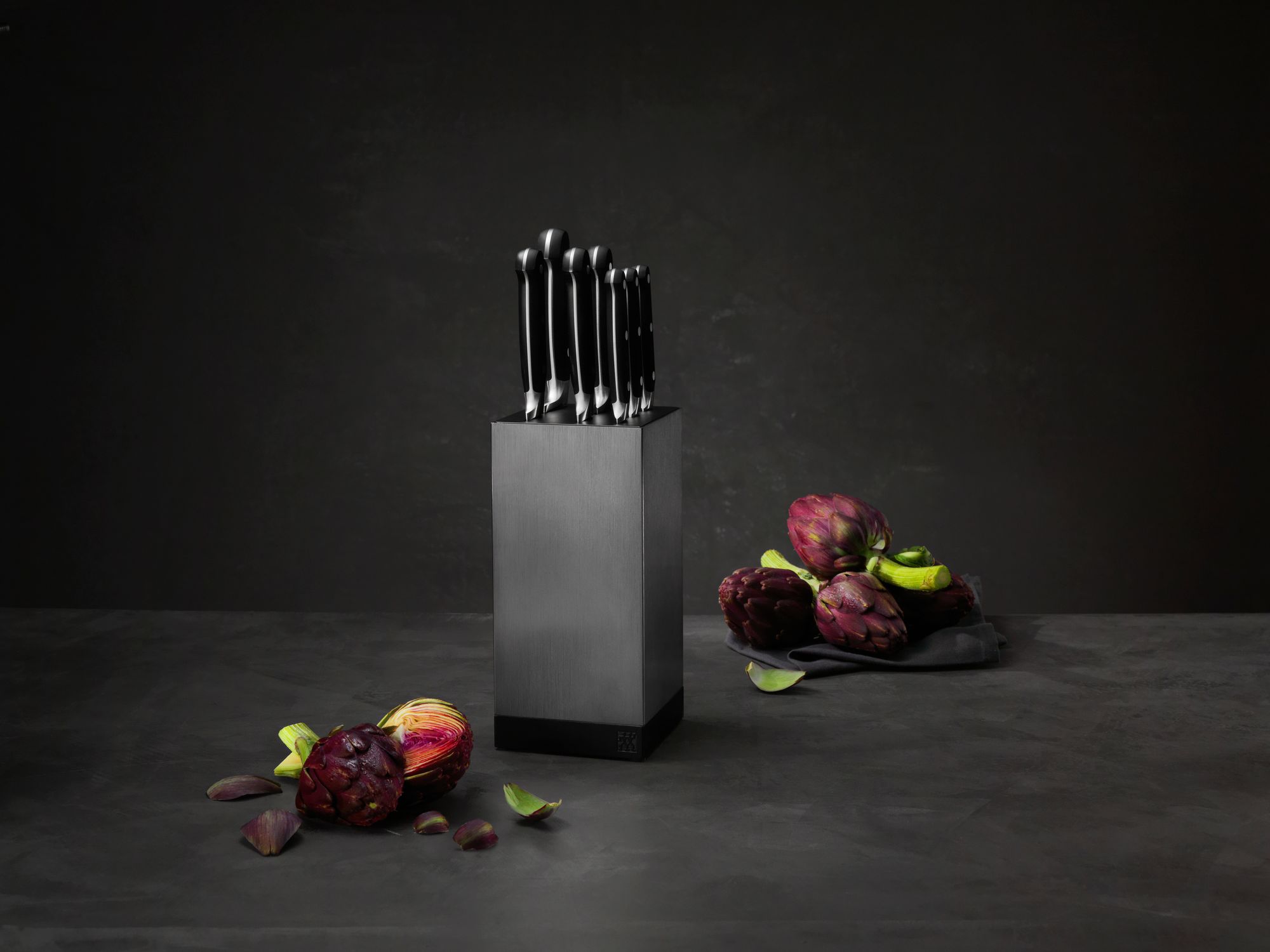 Zwilling Empty Knife Block Grey